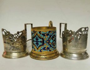 Продать подстаканники СССР - Скупка подстаканников | Фото
