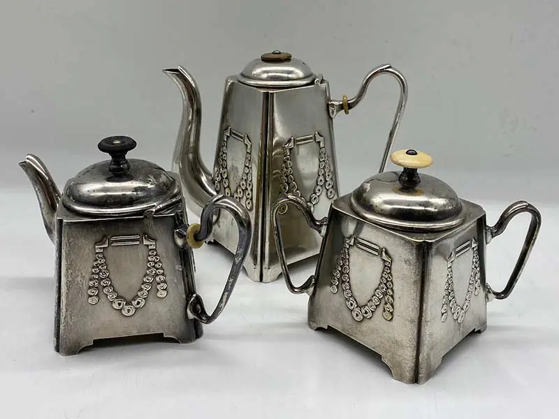 Антикварное столовое серебро 84 пробы Антикварное столовое серебро