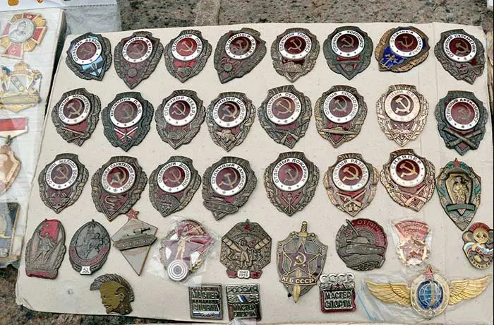 Наградные значки СССР продать значки СССР